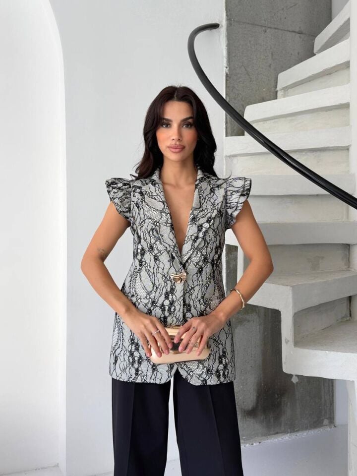 Dantel Kaplamalı Takım