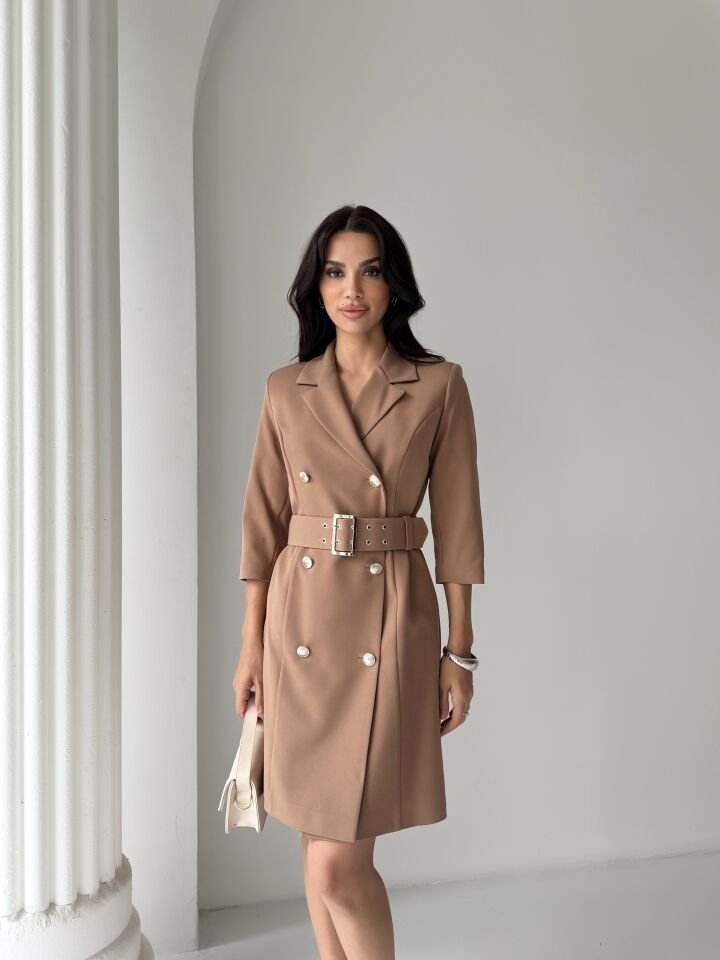 Sırt Halka Detaylı Elbise